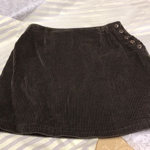 JJILL Corduroy mini skirt